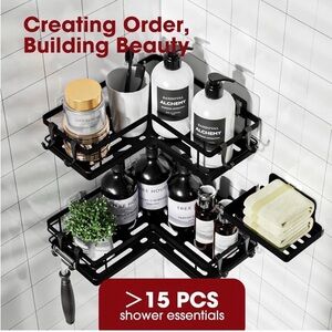 Shower caddy set